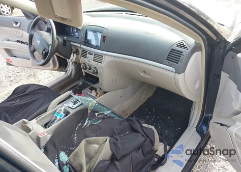 2006 Hyundai Sonata Gl из США, поврежденный, VIN KMHET46C06A109062